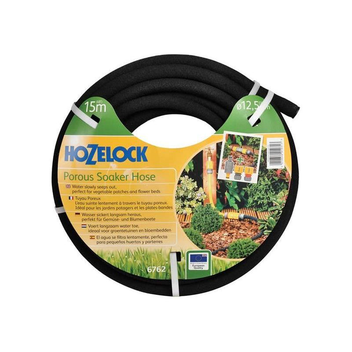 Hozelock 6762 Porous Soaker Hose 15m 12.5mm (1/2in) Diameter Hozelock - Town Tools