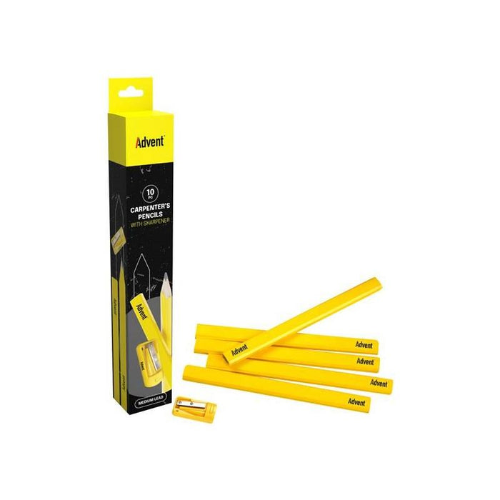 Advent Carpenter's Pencils & Sharpener Advent - Town Tools