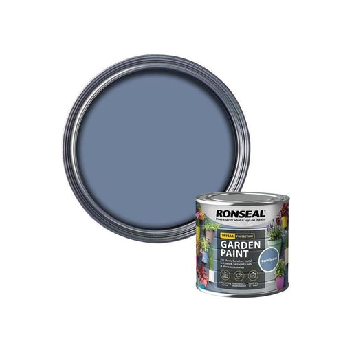 Ronseal Garden Paint Cornflower 250ml Ronseal - Town Tools