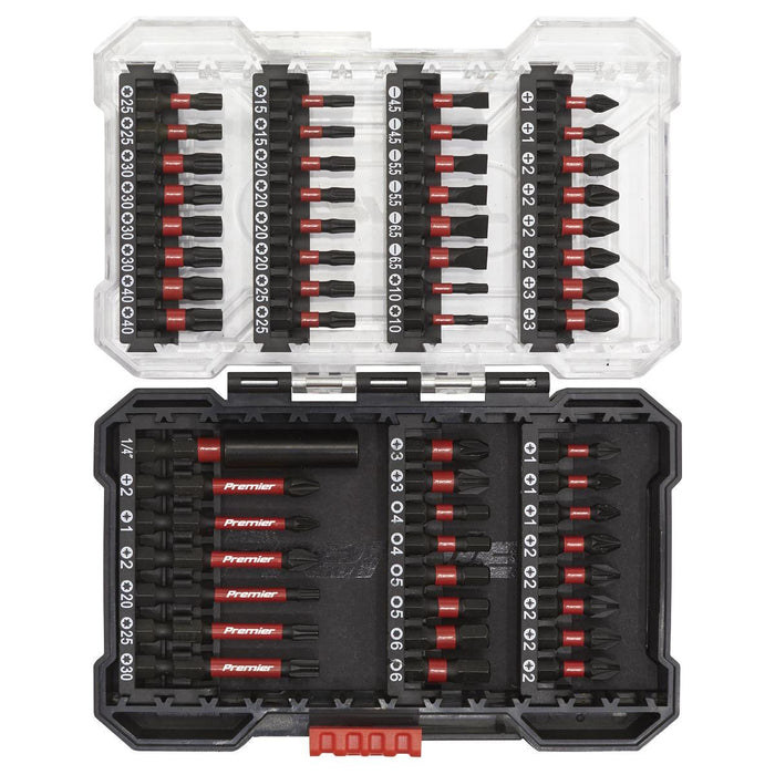 Sealey Power Tool Bit Set 55pc Impact Grade AK8281 Sealey - Town Tools 