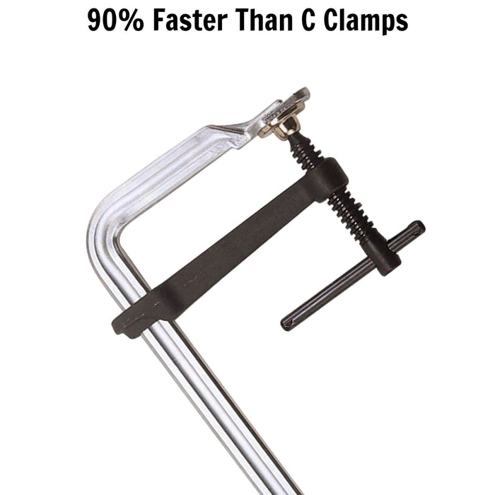 Teng Tools F-Type Clamp Fixed Handle 200 x 100mm Teng Tools - Town Tools 