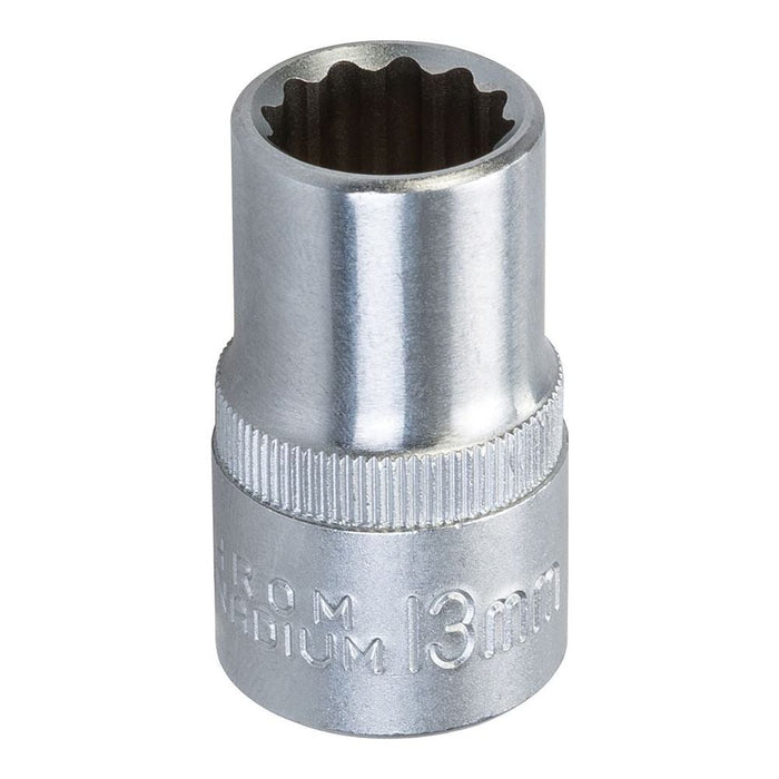 King Dick Socket SD 1/2" Metric 12pt 13mm King Dick - Town Tools 