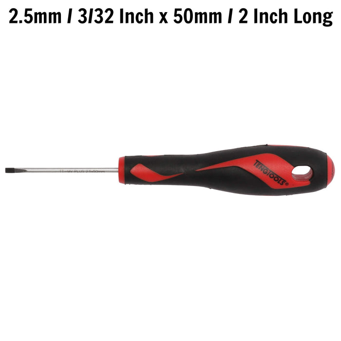 Teng Tools Flat Screwdriver 0.4 x 2.5 x 50mm S Teng Tools - Town Tools 