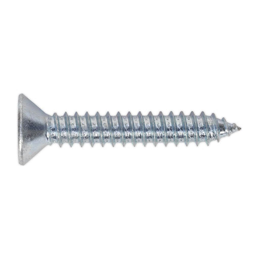 Sealey Self Tapping Screw 6.3 x 38mm Countersunk Pozi Pack of 100 ST6338 Sealey - Town Tools 