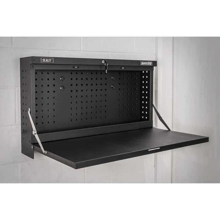 Superline Pro Superline PRO Wall Mounting Foldable Workbench 900mm APWMW01 Superline Pro - Town Tools 