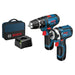 Bosch 06019A6979 Twin Pack 12V 2 x 2.0Ah Li-ion Bosch - Town Tools
