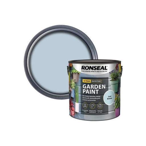 Ronseal Garden Paint Cool Breeze 2.5 litre Ronseal - Town Tools
