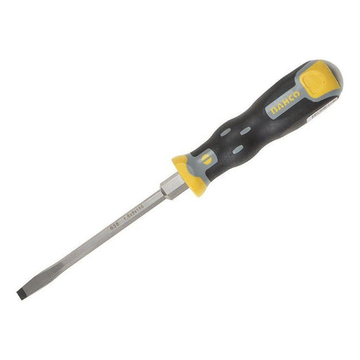 Bahco Tekno+ Through Shank Screwdriver Flared Slotted Tip 6.5mm x 125mm Bahco - Town Tools