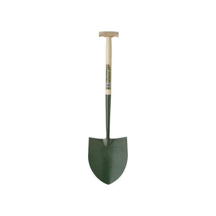 Bulldog 5RM2T Solid Socket Shovel Round No.2 T Handle Bulldog - Town Tools