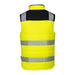 Portwest PW3 Hi-Vis Reversible Bodywarmer - Yellow/Black - XXL Portwest - Town Tools 