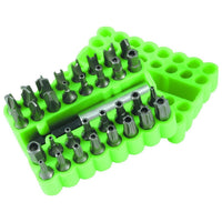 Laser Tamperproof Bit Set 33pc 1733