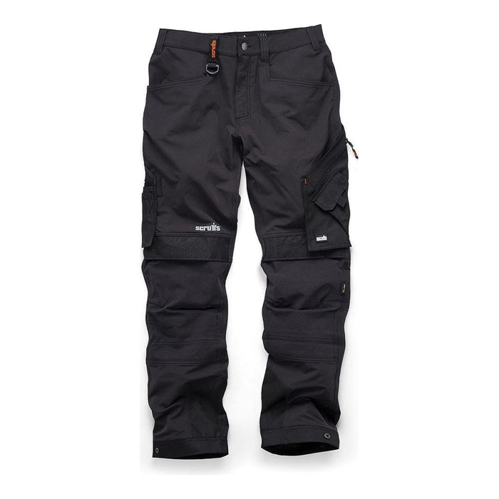 Scruffs Pro Flex Plus Trousers Black 34R Scruffs - Town Tools 