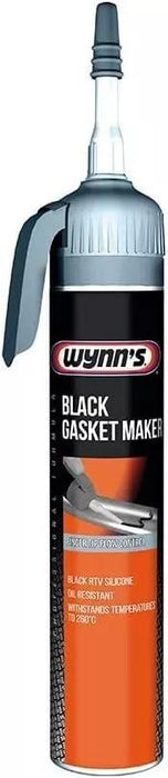 2x Wynns Black Gasket Maker 200ml 57680 for Filling & Bonding Instant Gasket Wynns - Town Tools