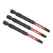 Sealey Hex 4mm Impact Power Tool Bits 75mm 3pc AK8262 Sealey - Town Tools 