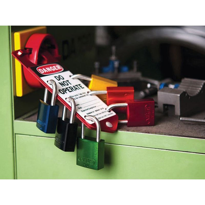 Abus Mechanical 72/40mm Aluminium Padlock Orange Keyed Alike TT02767 ABUS Mechanical - Town Tools