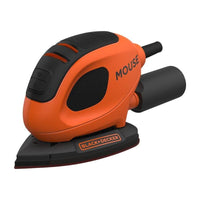 Black + Decker 55W Mouse Sander + 6 Sanding Sheets