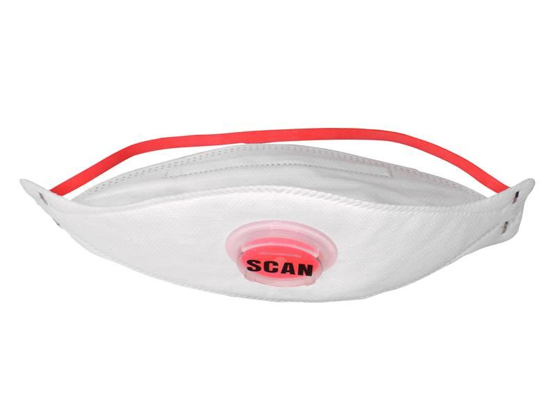 Scan Tri Fold Valved Disposable Mask FFP3 (Pack 3) Scan - Town Tools