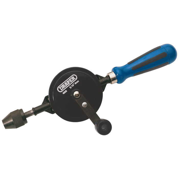 Draper Chuck Double Pinion Hand Drill, 8mm/5/16" Draper - Town Tools
