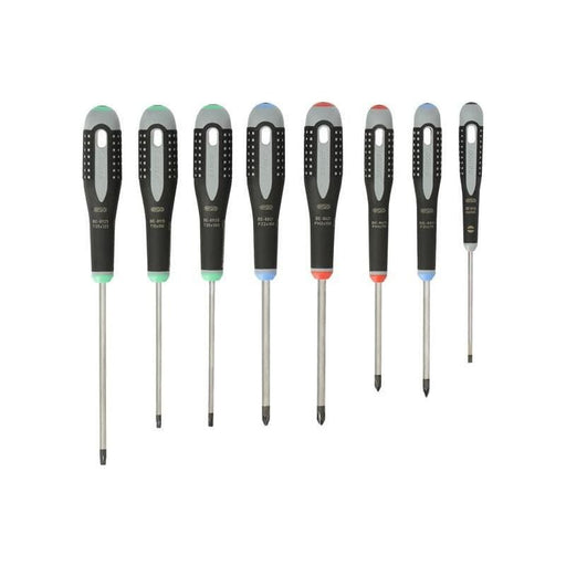 Bahco BE-9872 ERGO™ Screwdriver Set, 8 Piece Bahco - Town Tools
