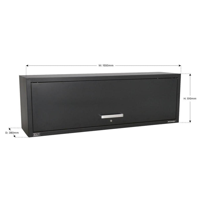 Sealey Modular Wall Cabinet 1550mm Heavy-Duty APMS14 Sealey - Town Tools 