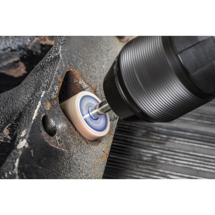 Sealey 25 x 20mm Abrasive Flap Wheel on 6mm Shaft 40Grit - Pack of 5 FW2520405 Sealey - Town Tools 