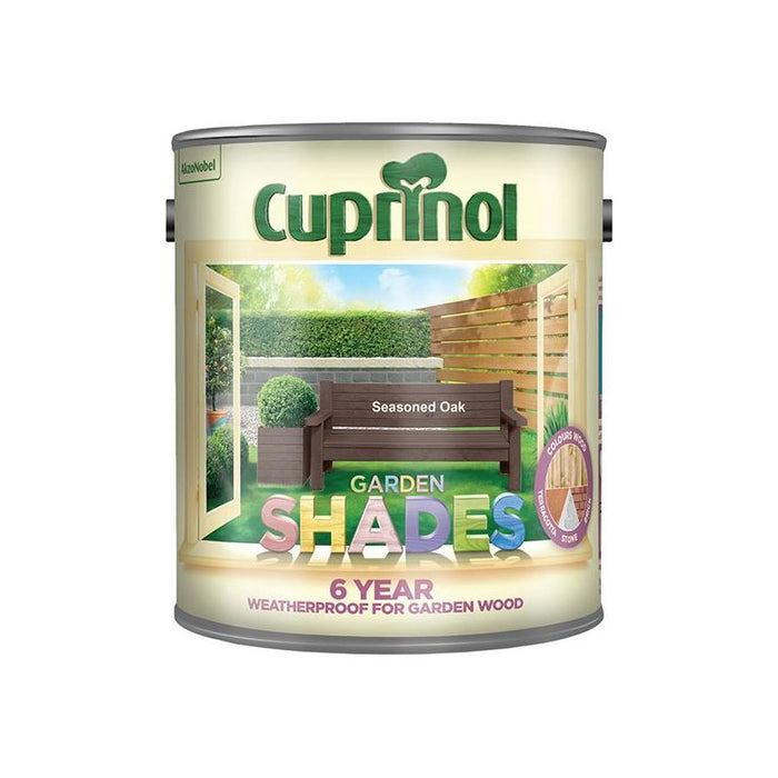 Cuprinol Garden Shades Seasoned Oak 2.5 litre Cuprinol - Town Tools