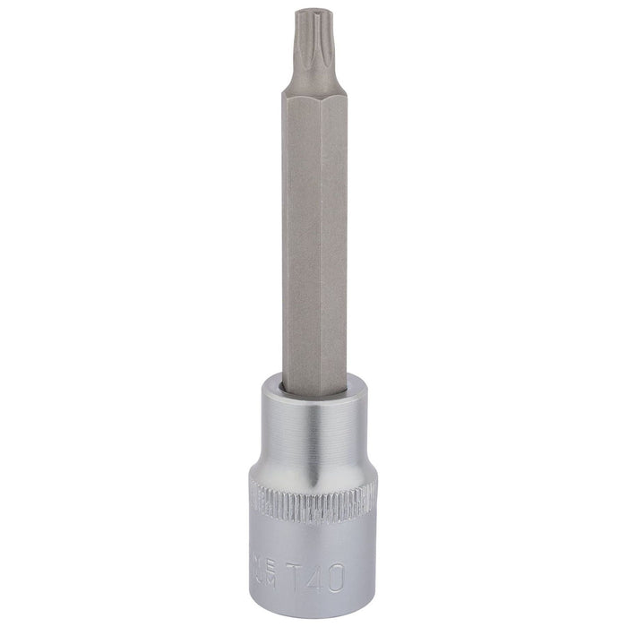 Draper TX-STAR Socket Bit, 1/2" Sq. Dr., T40 x 100mm 16313 Draper - Town Tools 