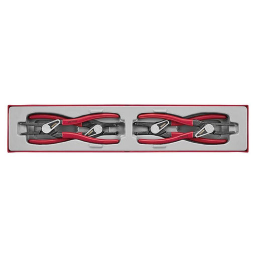 Teng Tools Circlip Plier Set PRO 40-100 mm TTX4 4 Pieces Teng Tools - Town Tools 
