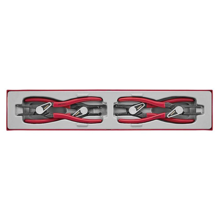 Teng Tools Circlip Plier Set PRO 40-100 mm TTX4 4 Pieces Teng Tools - Town Tools 