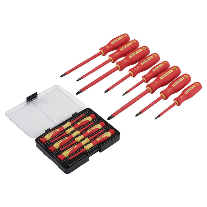 Draper VDE Approved Fully Insulated Screwdriver and Precision Screwdriver Set (1