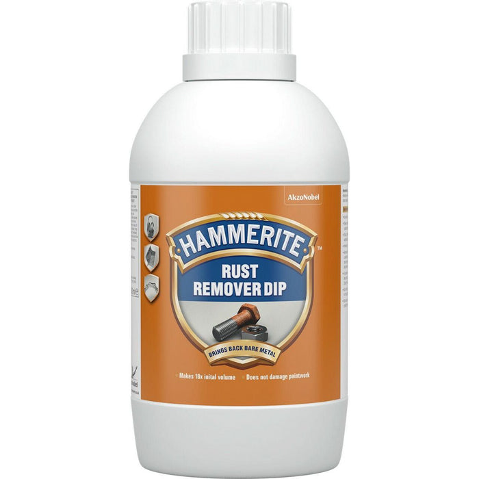Hammerite Rust Remover Remedy Dip 500ml 0.5L Anti Corrosion Treatment