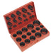 Sealey Rubber O-Ring Assortment 419pc Metric BOR419 Sealey - Town Tools 