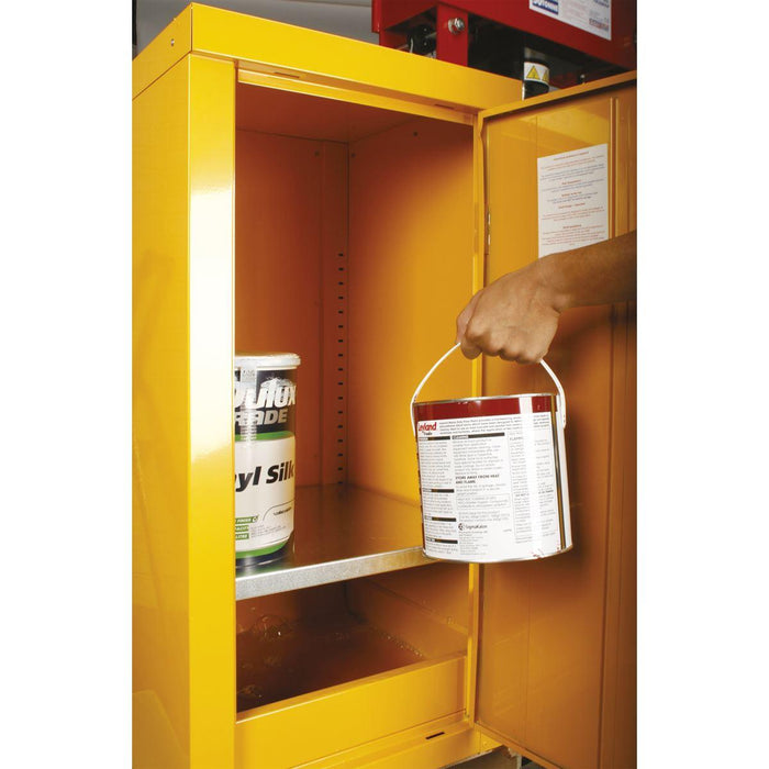 Sealey Hazardous Substance Cabinet 460 x 460 x 900mm FSC04 Sealey - Town Tools 