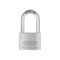 Abus Mechanical 64TI/40mm TITALIUM™ Padlock 40mm Long Shackle Keyed Alike KA6411