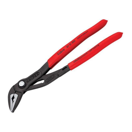 Knipex Cobra® ES Extra Slim Water Pump Pliers PVC Grip 250mm Knipex - Town Tools