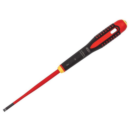 Bahco ERGO™ Slim VDE Insulated Slotted Screwdriver 5.5 x 125mm Bahco - Town Tools