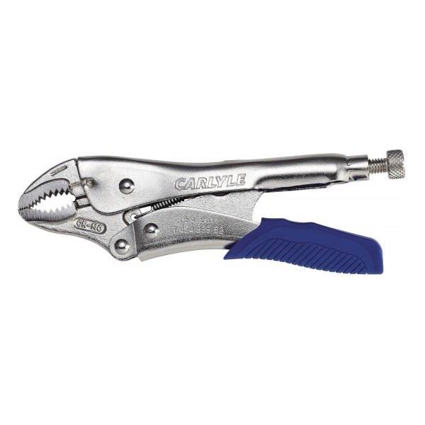 Carlyle Hand Tools Pliers - Curved Jaw - Easy Release Locking - 10in. Caryle Tools - Town Tools 