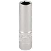 Draper HI-TORQ 6 Point Deep Socket, 3/8" Sq. Dr., 11mm 17544