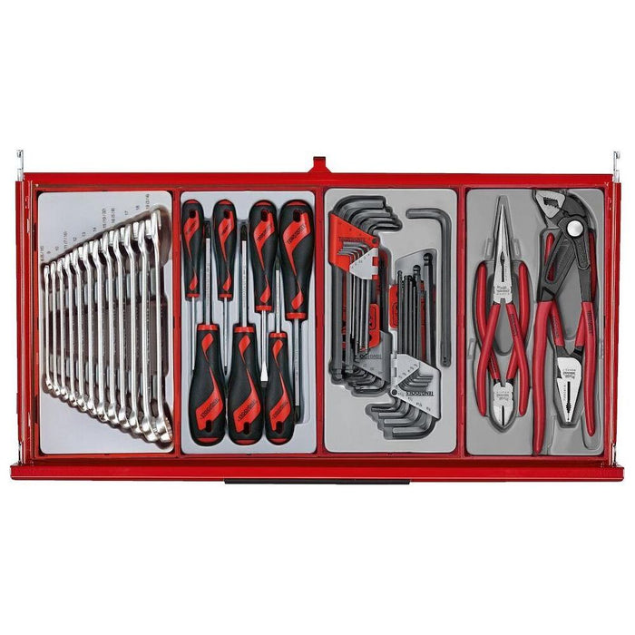 Teng Tools 26" PRO35™ tool chest tool kit 137 pieces red Town Tools - Town Tools