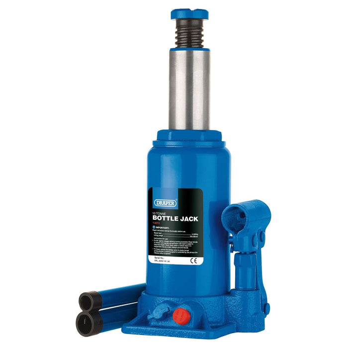 Draper Hydraulic Bottle Jack, 10 Tonne 13072