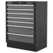 Sealey Modular 7 Drawer Cabinet 680mm APMS62 Sealey - Town Tools 