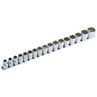Laser Socket Set 1/2"D 17pc 3502