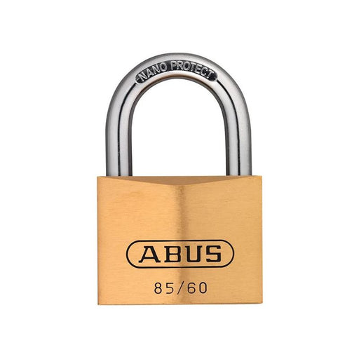 Abus Mechanical 85/60mm Brass Padlock Keyed Alike 2703 ABUS Mechanical - Town Tools