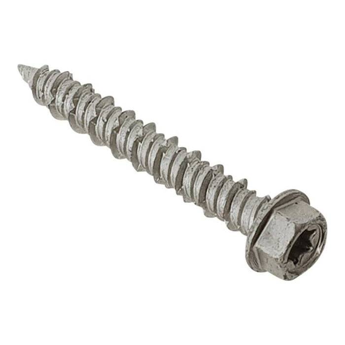 Forgefix TechFast Masonry Screw TORX® Compatible Hex 6.3 x 45mm (Box 100) ForgeFix - Town Tools
