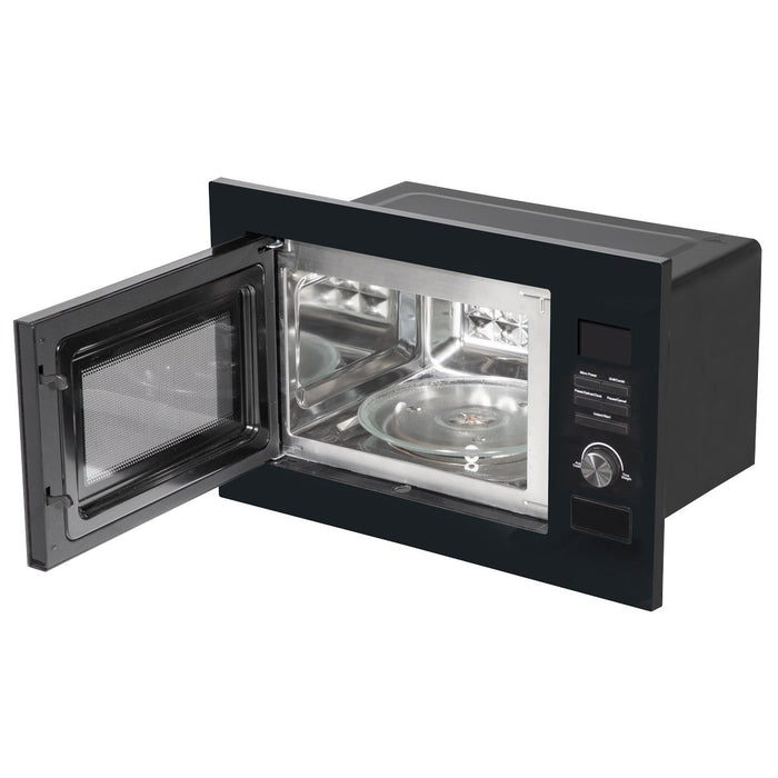 Baridi Integrated Microwave Oven with Grill 25L Capacity 900W - Black Baridi - Town Tools 