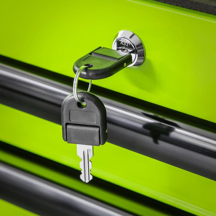 Superline Pro Superline PRO Rollcab 7 Drawer - Green/Black AP26479THV Superline Pro - Town Tools 
