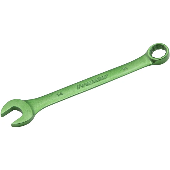 Sealey Combination Spanner 14mm 12pt (Green)