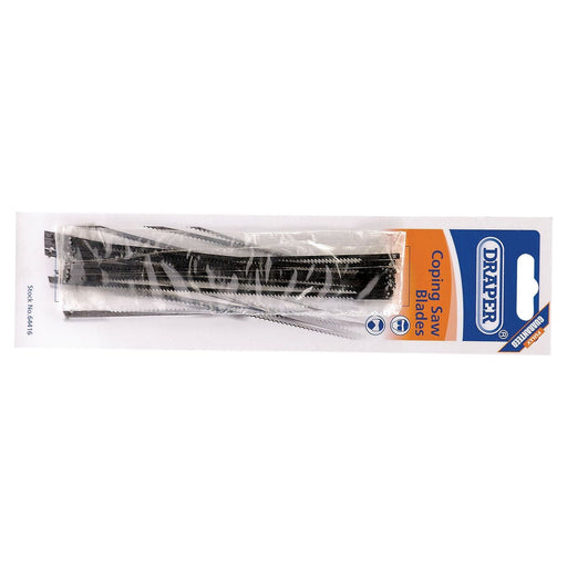 Draper Coping Saw Blades for 64408 and 18052 Coping Saws, 15tpi (Pack of 10) Draper - Town Tools 