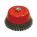 Faithfull Wire Cup Brush 150mm M14x2, 0.30mm Steel Wire Faithfull - Town Tools