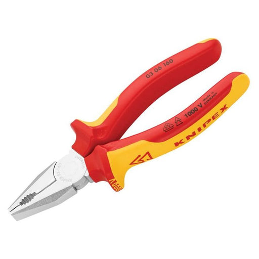 Knipex VDE Combination Pliers 160mm Knipex - Town Tools